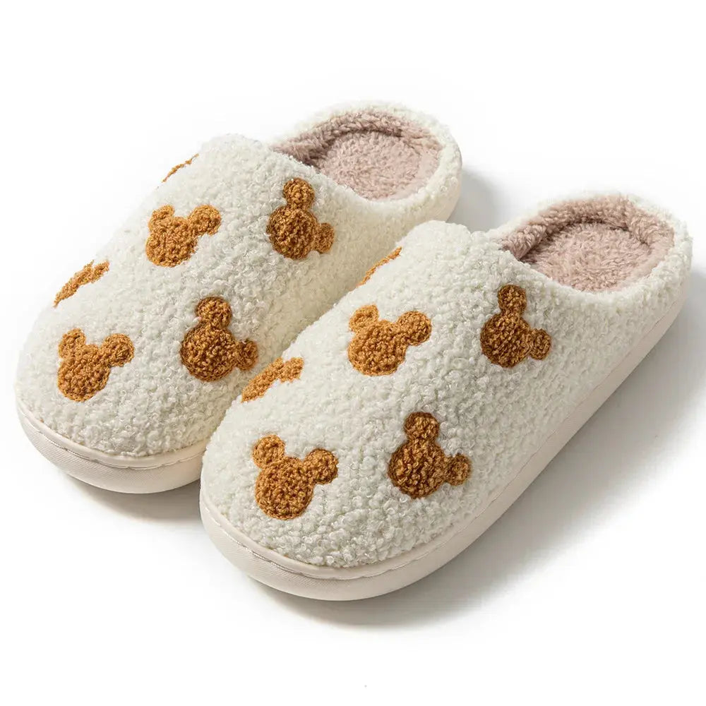 Pantoufle confortable en lin quatre saisons