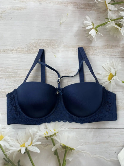 Soutien-Gorge demi-tasse en dentelle pour femmes