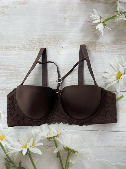 Soutien-Gorge demi-tasse en dentelle pour femmes