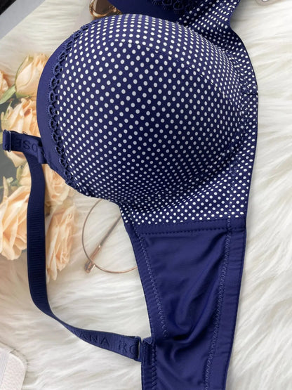 Soutien-gorge Gros seins sous-vêtements fins, respirants, froncés
