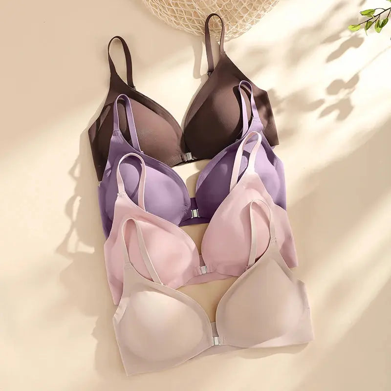 Soutien-gorge sans armature avec ouverture avant amovible