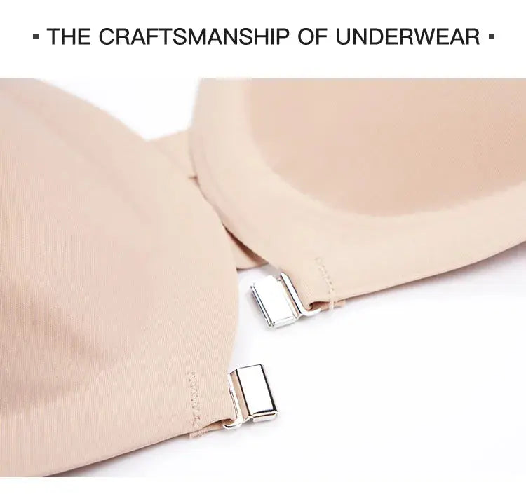 Soutien-gorge sans armature avec ouverture avant amovible