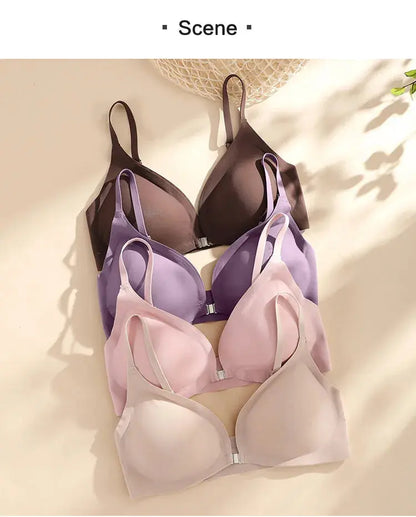 Soutien-gorge sans armature avec ouverture avant amovible