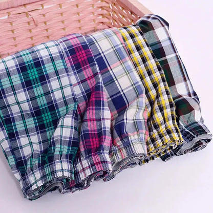 Lot de 3 a 10 pieces boxers coton homme -Boxer en carreau