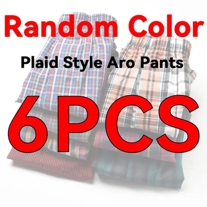 Lot de 3 a 10 pieces boxers coton homme -Boxer en carreau