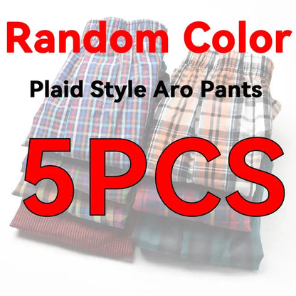 Lot de 3 a 10 pieces boxers coton homme -Boxer en carreau