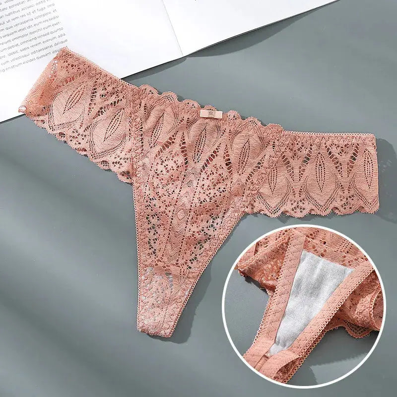 Lot de  3 pièces S-4XL Sexy dentelle culottes 