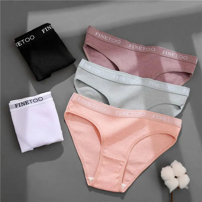 Lot de 3 pieces calecons- culotte en cotons Boutique de Lingeries et Accessoires Annie