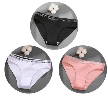 Lot de 3 pieces calecons- culotte en cotons Boutique de Lingeries et Accessoires Annie
