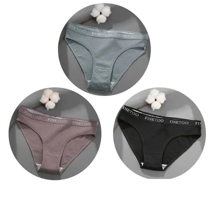 Lot de 3 pieces calecons- culotte en cotons Boutique de Lingeries et Accessoires Annie