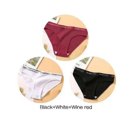 Lot de 3 pieces calecons- culotte en cotons Boutique de Lingeries et Accessoires Annie