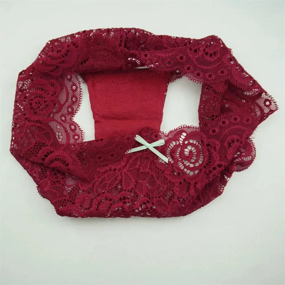 Lot de 3 pièces dentelle boxer grande taille M-XXL-sous-vetement