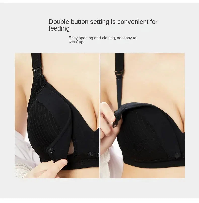 Soutien gorge d'allaitement de maternité en coton pour femmes