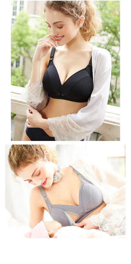 Soutien gorge d'allaitement de maternité en coton pour femmes