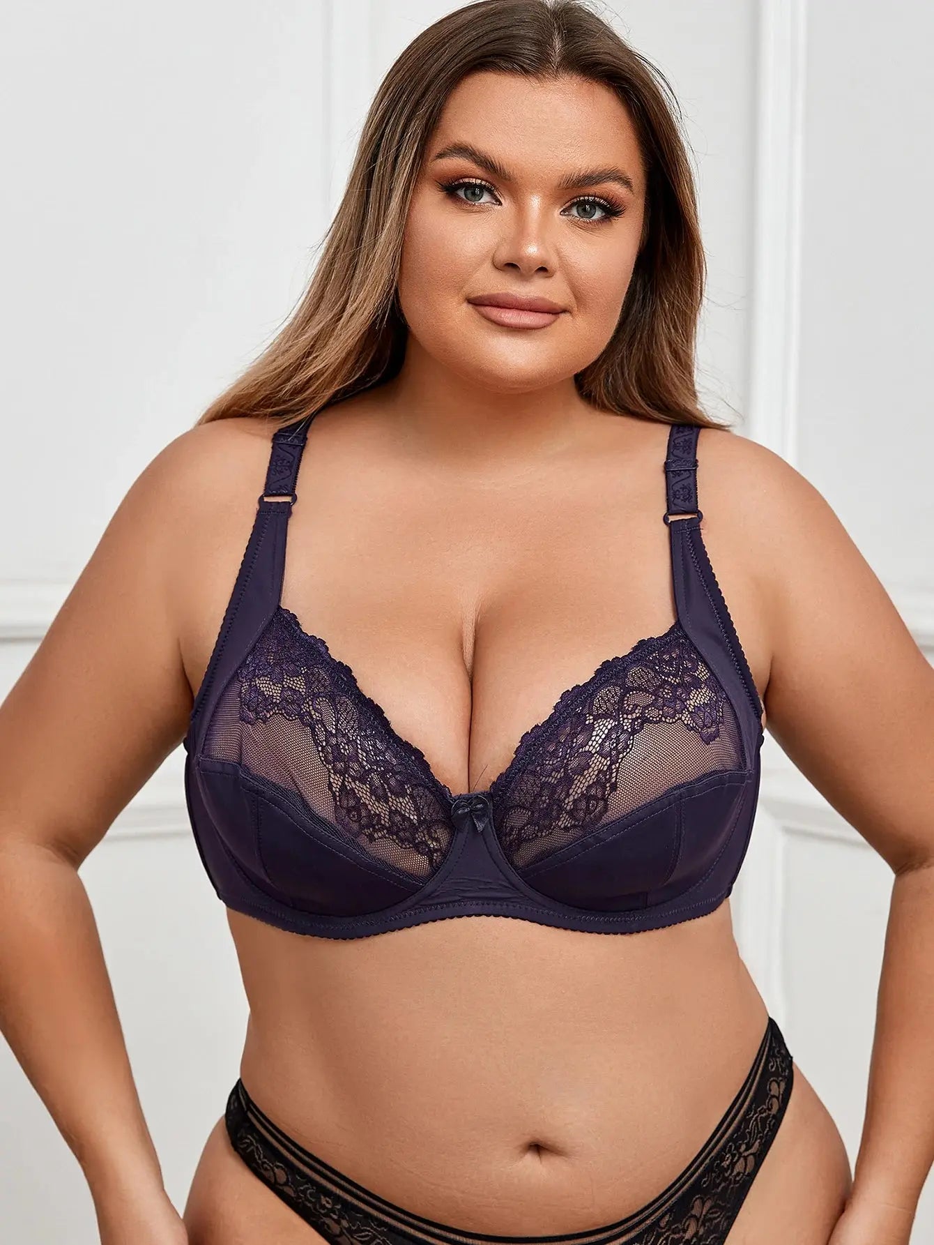 soutiens-gorge grande taille en dentelle super fin et sexy