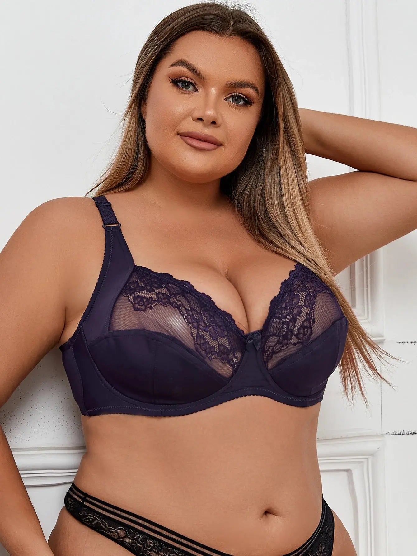 soutiens-gorge grande taille en dentelle super fin et sexy