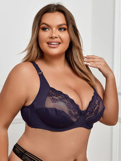 soutiens-gorge grande taille en dentelle super fin et sexy