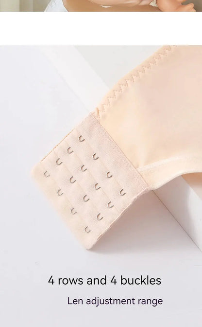 Soutien gorge d'allaitement ultra-mince froncé
