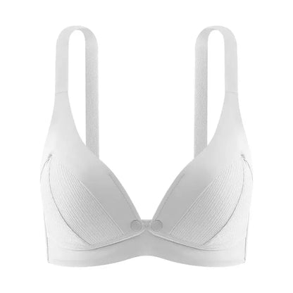 Soutien gorge d'allaitement ultra-mince froncé