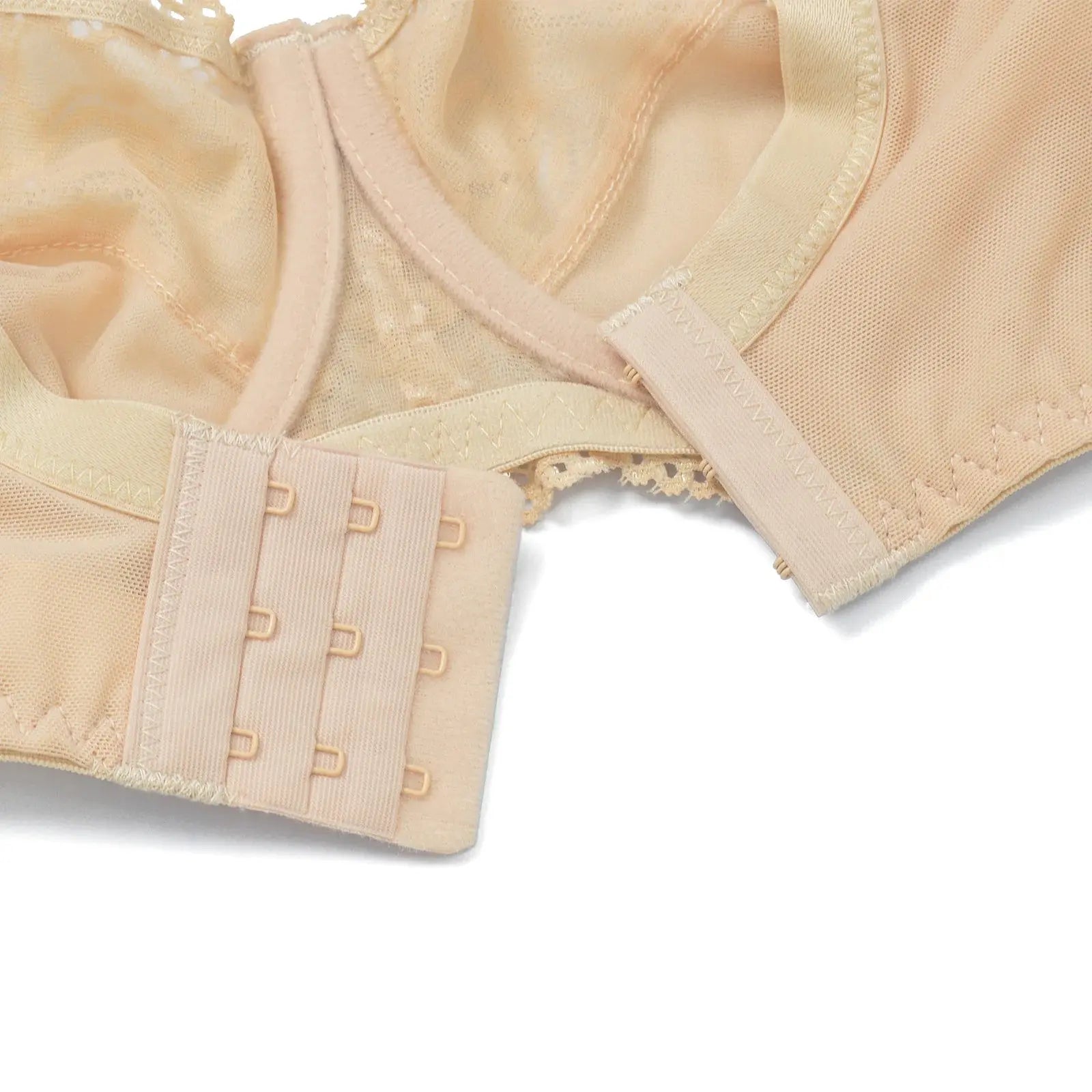 Soutien-gorge sexy à armature non rembourrée dentelle minimiseur