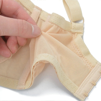 Soutien-gorge sexy à armature non rembourrée dentelle minimiseur