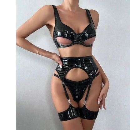 Ensemble Lingerie trois pieces pour femme Sexy, Lingerie sensuelle