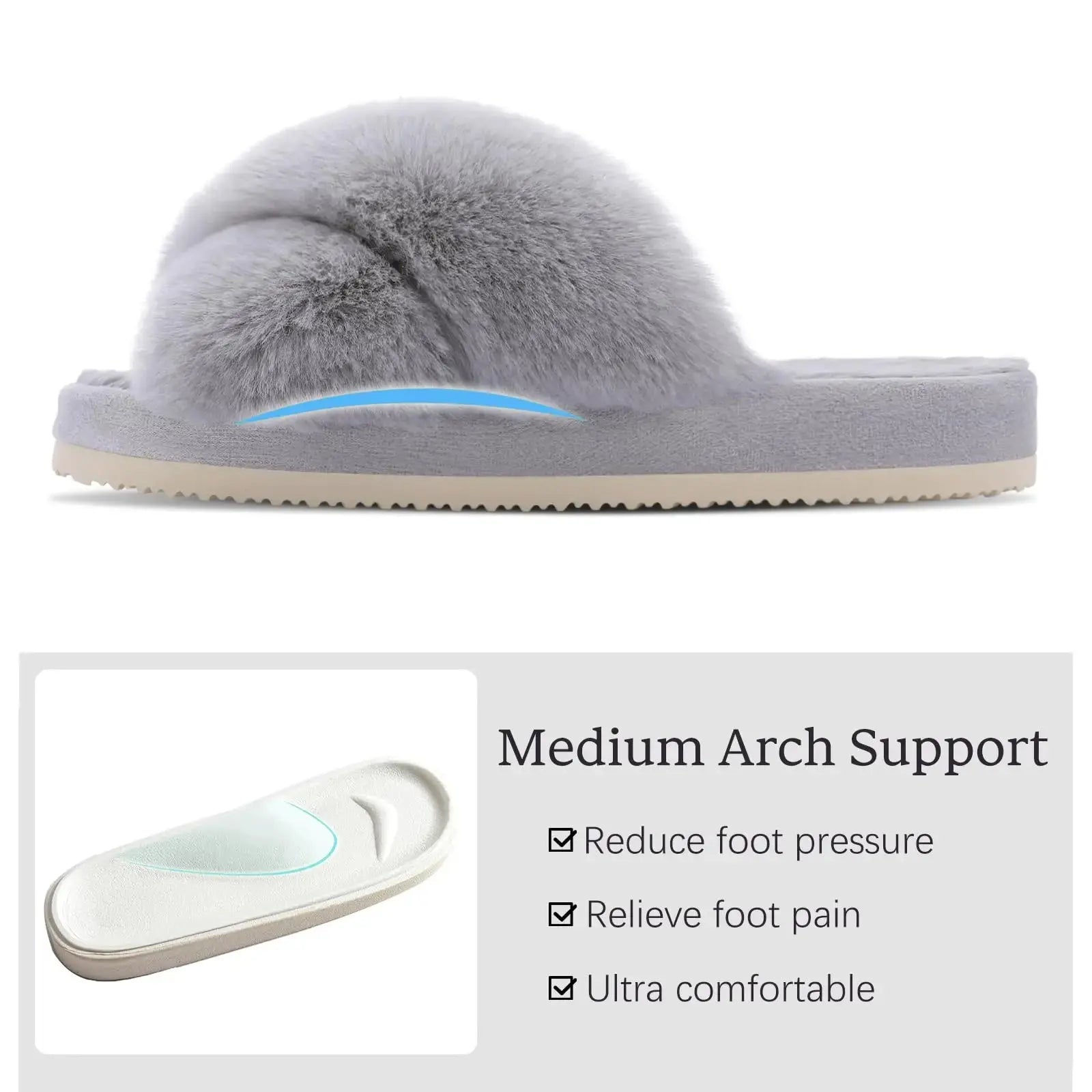 Pantoufle pour femme chaussure de chambre