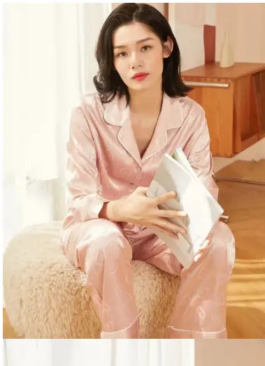 Pyjama épais à manches longues, collection automne et hiver