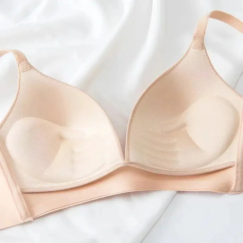 Soutien-gorge sans armature et sans fil, Push Up pour femmes