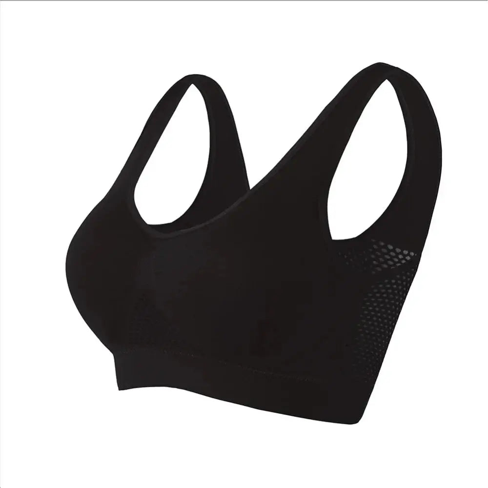 Soutiens-gorge de sport en maille sans couture pour fitness