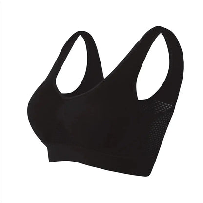 Soutiens-gorge de sport en maille sans couture pour fitness