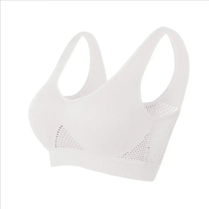 Soutiens-gorge de sport en maille sans couture pour fitness