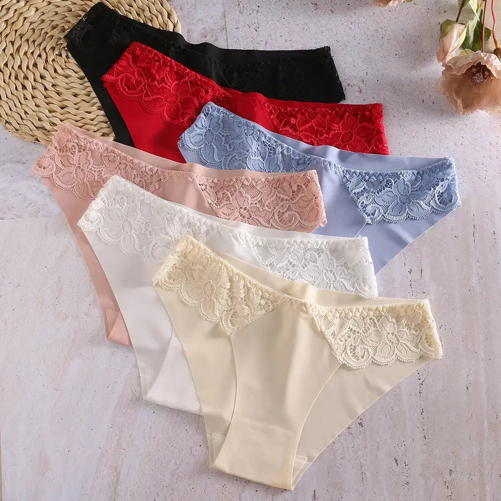 Culotte sans couture élastique à la mode Floral