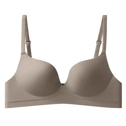Soutien-gorge en soie glacée, Brassière, sans fil, sans couture