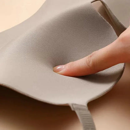 Soutien-gorge en soie glacée, Brassière, sans fil, sans couture
