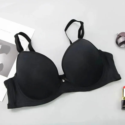 Soutien Push Up minimaliste couleur unie-Sous vetement femme