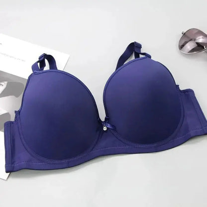Soutien Push Up minimaliste couleur unie-Sous vetement femme