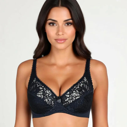 Soutien-gorge grande taille en dentelle non rembourré Boutique de Lingeries et Accessoires Annie