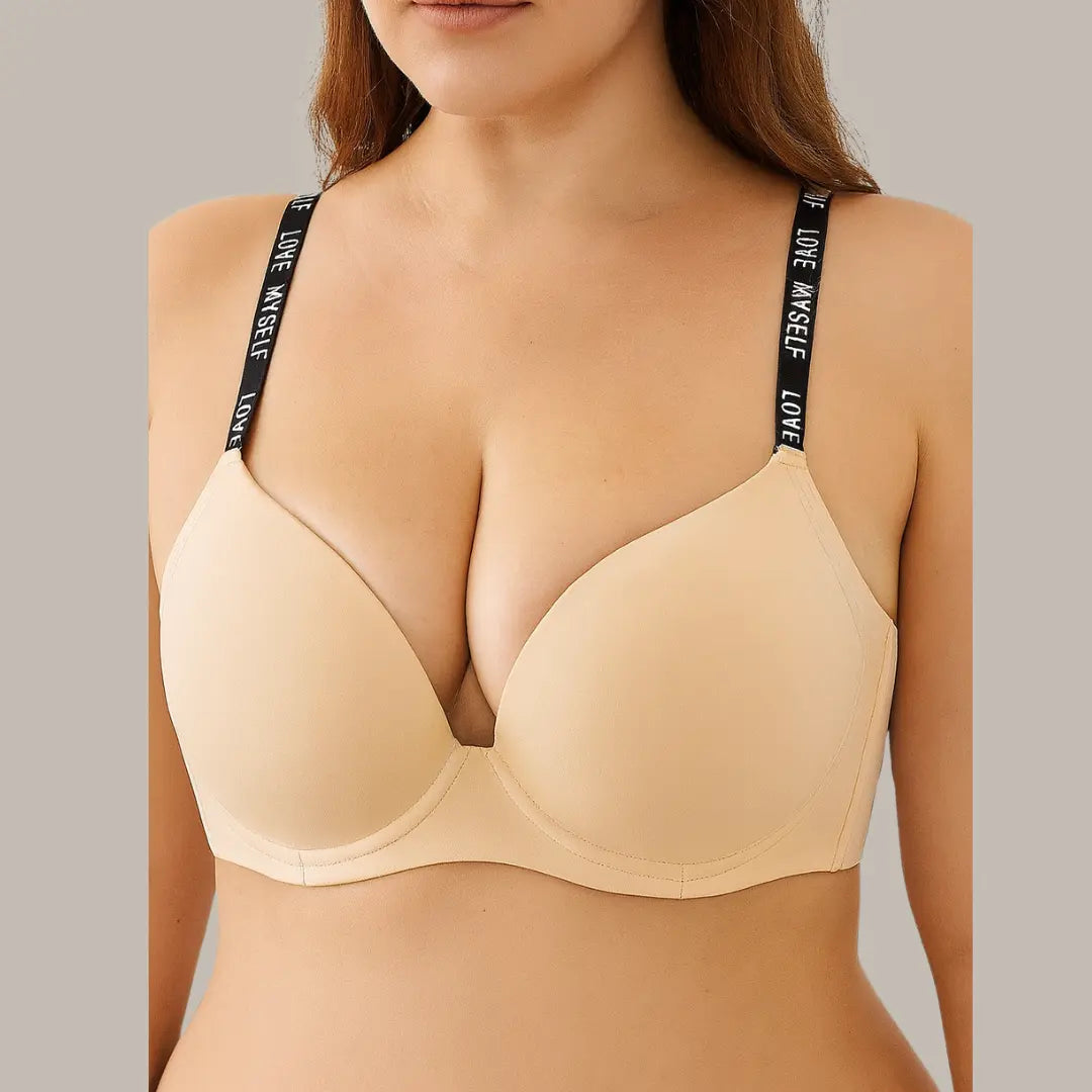 Soutien-gorge push-up sans couture grande taille