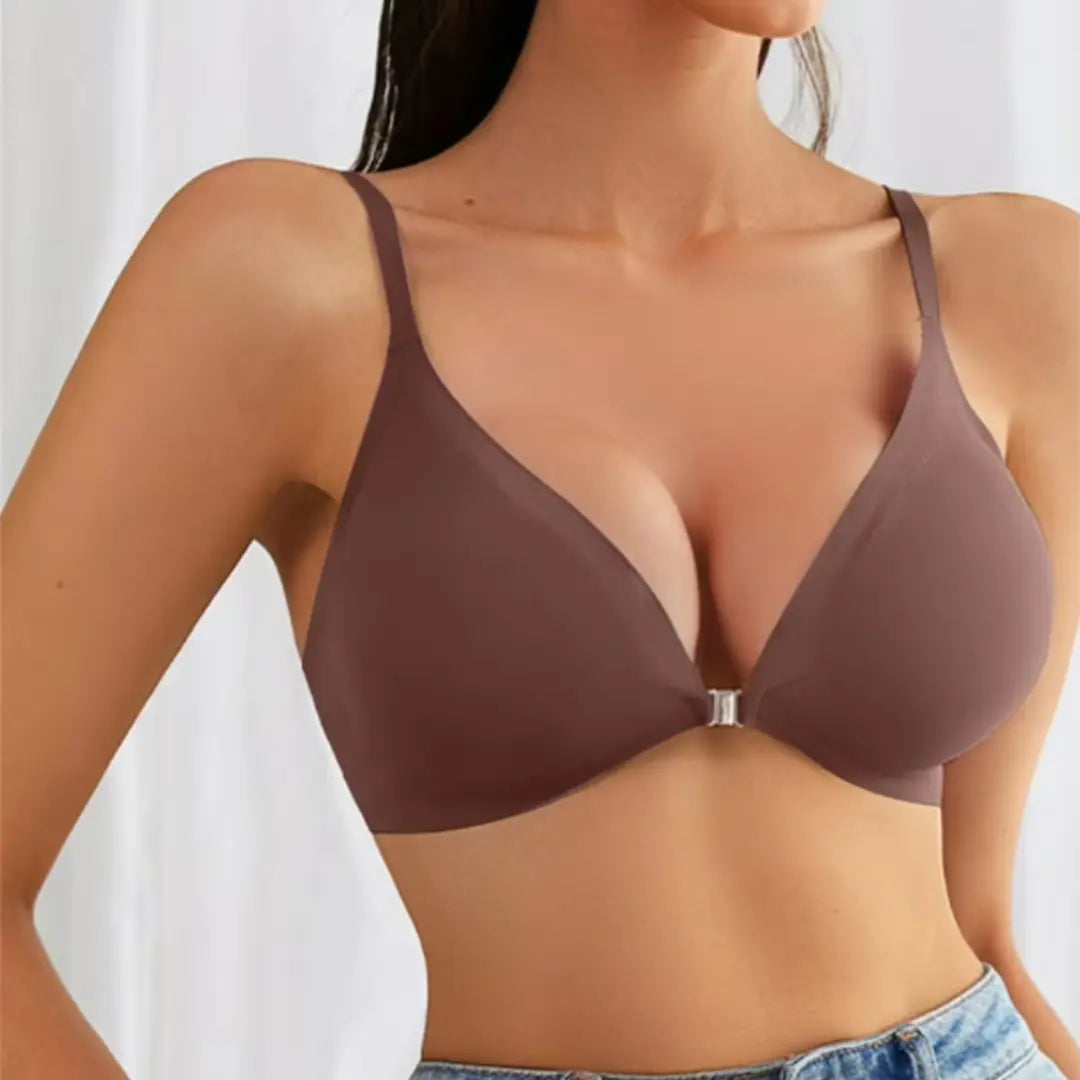Soutien-gorge sans armature avec ouverture avant amovible Lingerie sexy annie