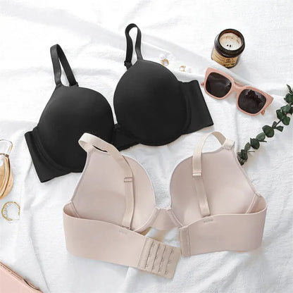 Soutien-gorge sans couture et sans fil, grande taille 34-44