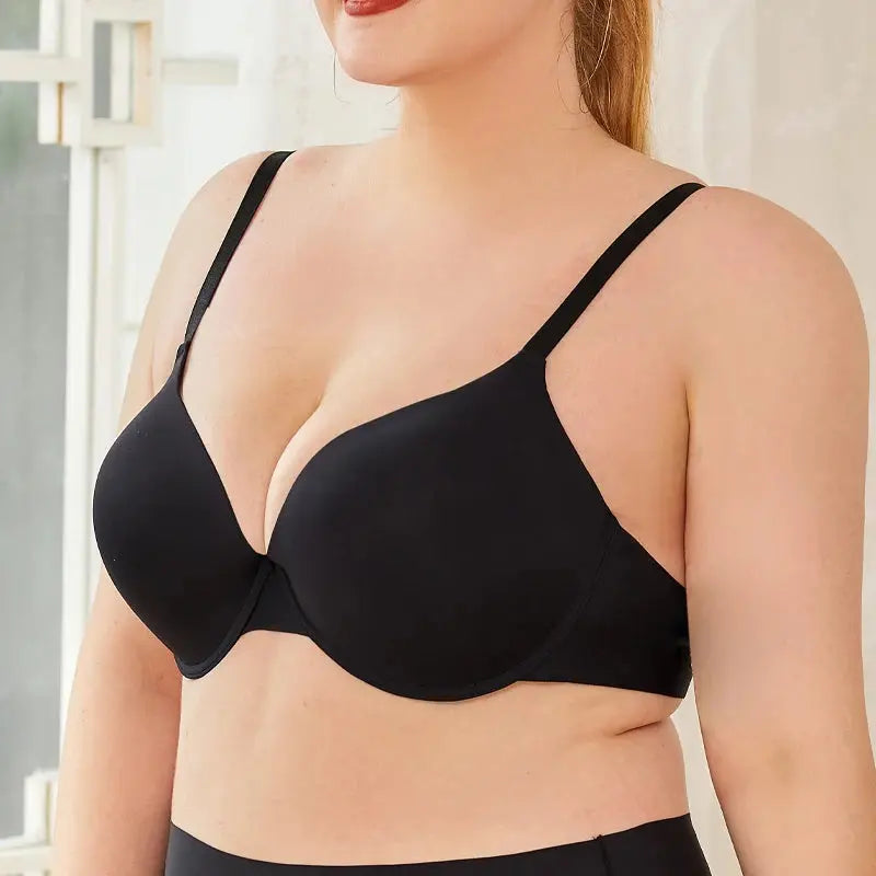 Soutien-gorge sans couture et sans fil, grande taille 34-44