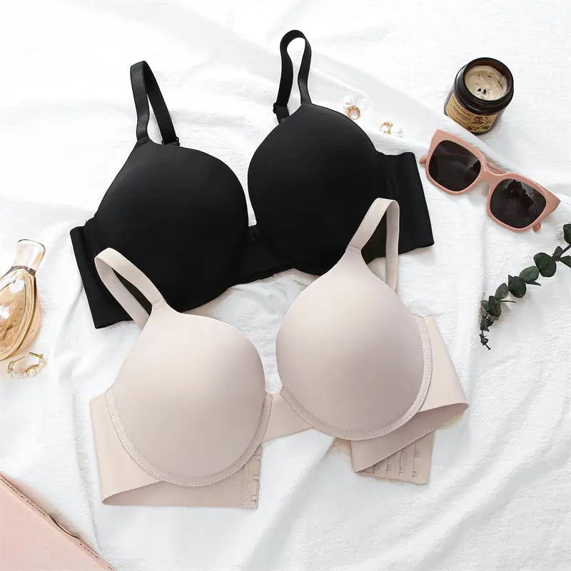 Soutien-gorge sans couture et sans fil, grande taille 34-44