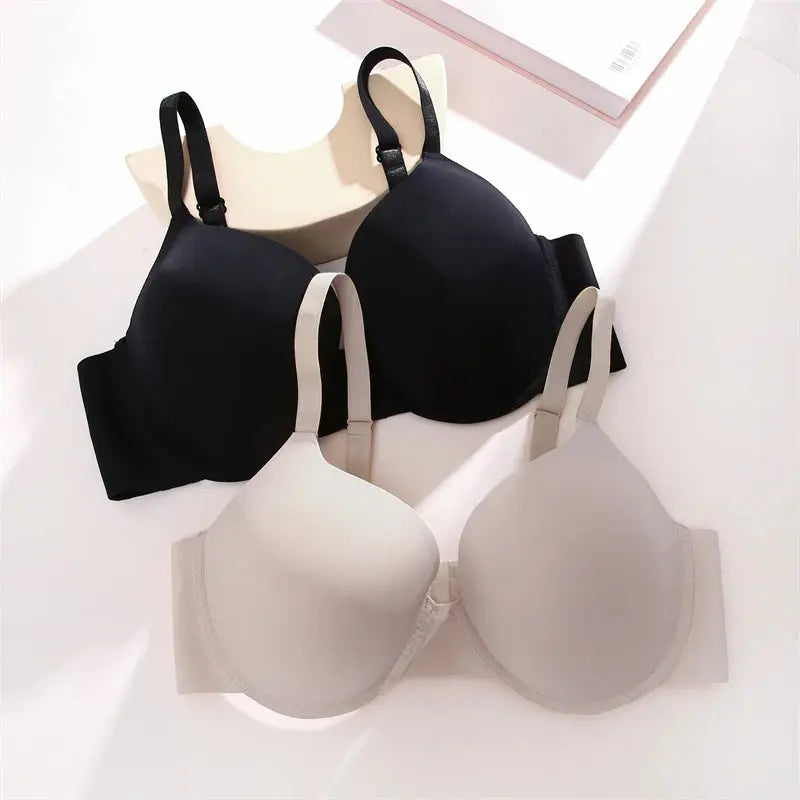 Soutien-gorge sans couture et sans fil, grande taille 34-44