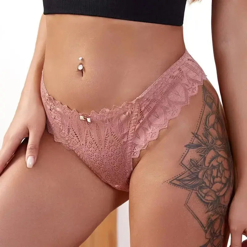 Culotte String dentelle douce et sexy pour femmes