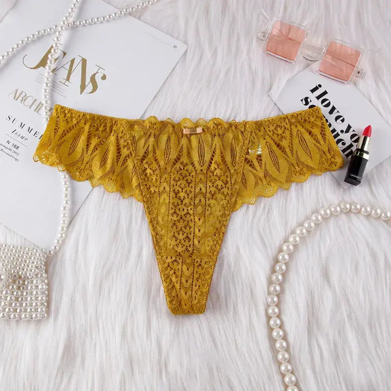 Culotte String dentelle douce et sexy pour femmes