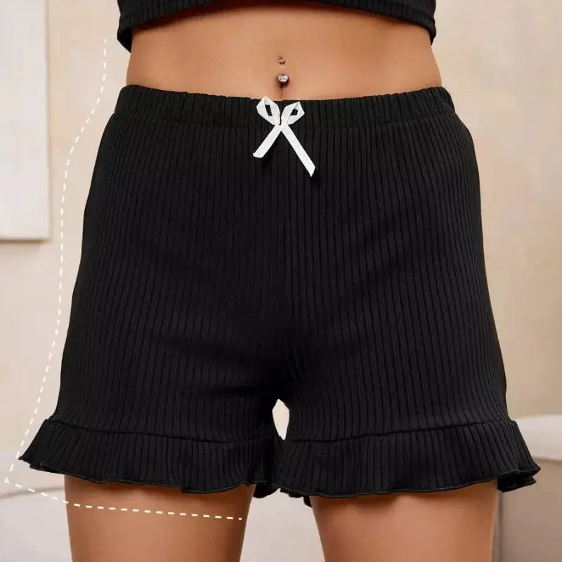 Ensemble pyjama uni pour femmes, haut sans manches, vêtement de nuit
