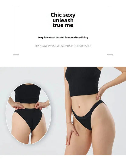 culotte string Lot de 03 pièces Sexy sans couture femmes