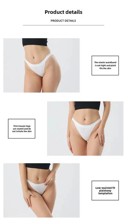 culotte string Lot de 03 pièces Sexy sans couture femmes