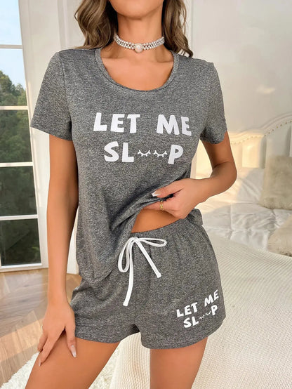 Pyjama deux pièces pour femme nouveauté style maison